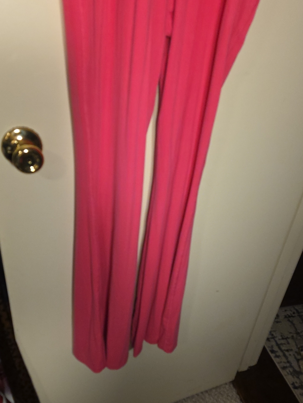 JoyLab Hot Pink One-Shoulder Flare Jumpsuit - Picture 10 of 12